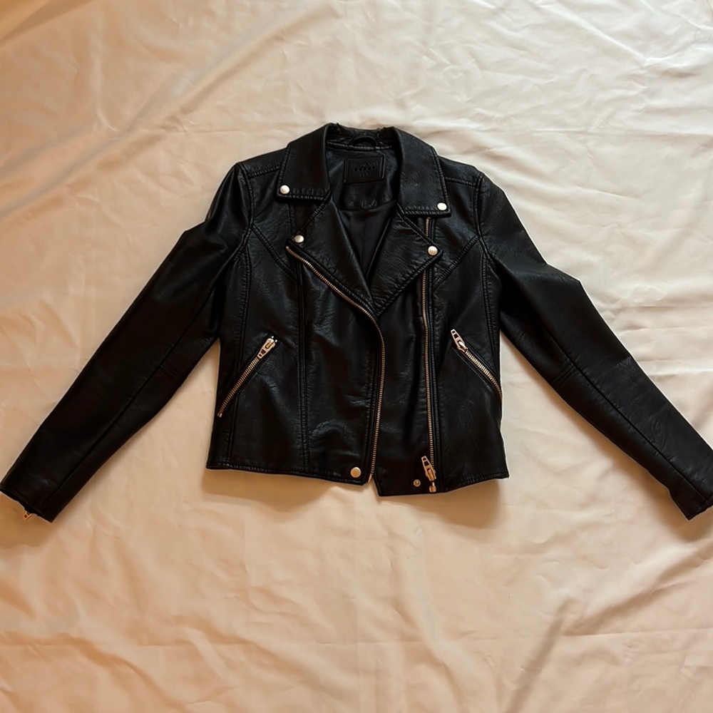 BLANKNYC vegan leather jacket